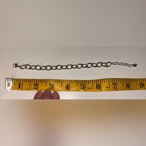 Swarovski oval link bracelet